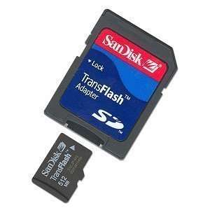  Sandisk Micro 512mb Card