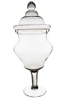 Apothecary Glass Jar H 23,Open D 8.5 Candy Buffet  