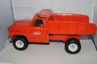 1970s Steel TONKA #2315 Orange Tonka Dump Truck  