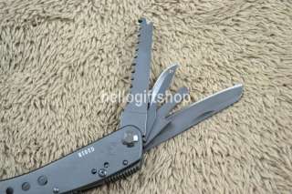   Pliers Tool Kit Folding Knife w/ Nylon Sheath Auto Accessory  