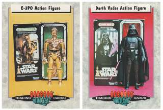 Star Wars Classic Toys Trading Cards C 3PO Darth Vader  