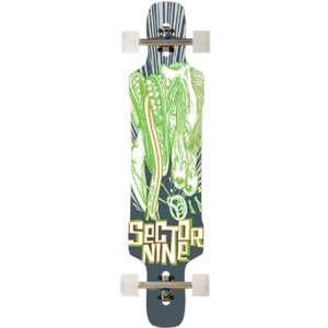  Sector 9 Eye Dropper Complete Skateboard   Green / 41.8 L 