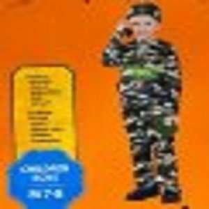  Army Commando Soldier Dress Up Costume Small: Toys & Games