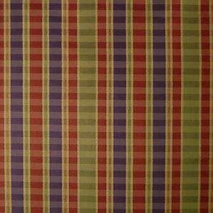 STRIPED PLAID DESIGN WOVEN UPHOLSTERY FABRIC 0617  