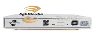 USB External Lightscribe CD DVD Burner DVD writer Drive  