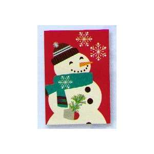  Hallmark Christmas Boxed Cards PX 2679 Snowman Design 