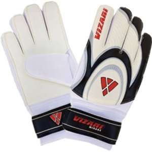 Vizari Mirage CG F.R.F. Soccer Goalie Gloves WHITE/BLACK/RED 10 