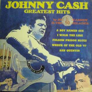 John Cassidy(Vinyl LP)Johnny Cash Greatest Hits UK MER 387 Stere 