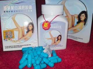 WEIGHT LOSS PILLS SLIMMING CAPSULE PEARL WHITE BLUE  