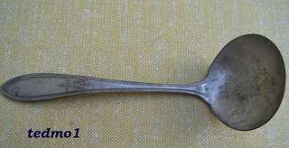 WM ROGERS A1 IS SERVING SPOON LADLE SILVER PLARED  