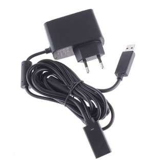 EU Power Adapter USB Cable For Xbox 360 Kinect Sensor  