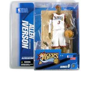    NBA Series 8  Allen Iverson 3 Action Figure Toys & Games