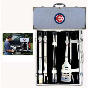   Cubs MLB Barbeque Utensil Set w/Case (8 Pc.)