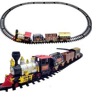  Super Train set, 12pc Super Long Set W Train Station Toys 
